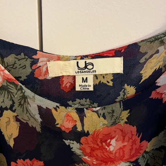 Floral Sleeveless Blouse - Picture 5 of 5